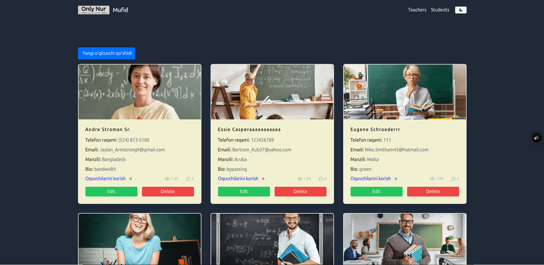 Teachers